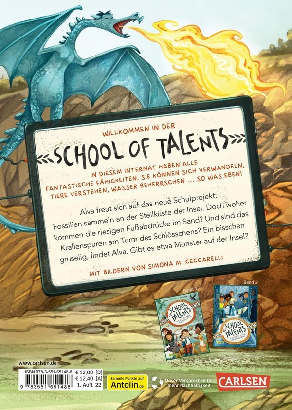 School of Talents Band 3 Dritte Stunde Monster in Sicht