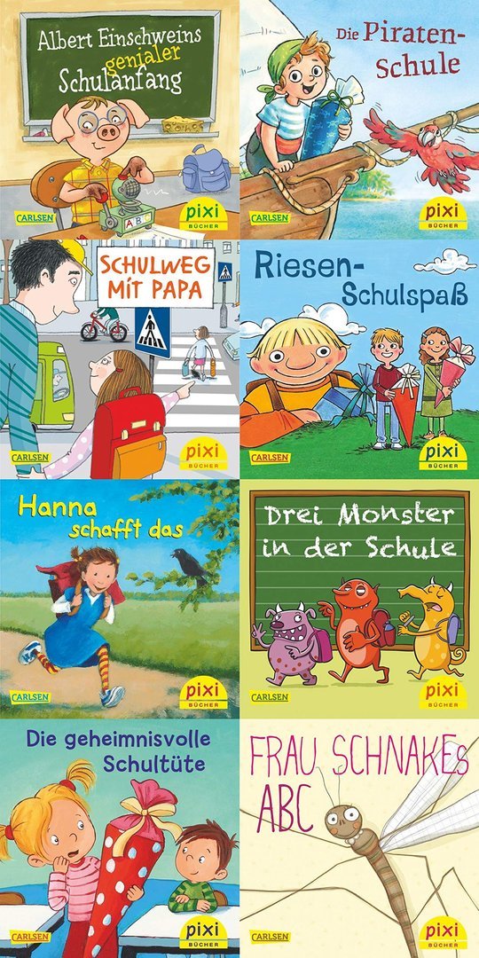 Pixi Bücher Serie 245 Schulstart mit Pixi