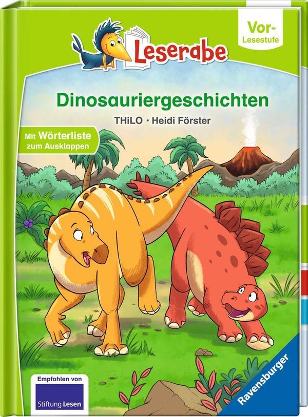 Leserabe Vor-Lesestufe Dinosauriergeschichten