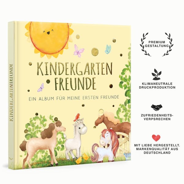 Kindergartenfreunde Ein Album für meine ersten Freunde - PFERDE