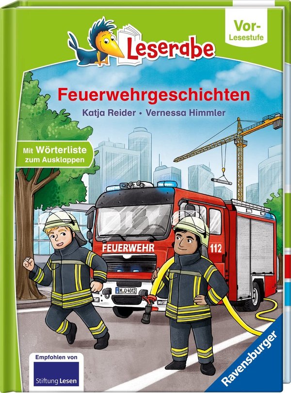 Leserabe Vor-Lesestufe Feuerwehrgeschichten 5-7 Jahre
